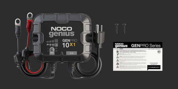 Noco GenPro 10x1 -  12V 1-Bank, 10-Amp On-Board Battery Charger