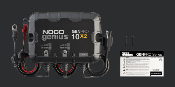 Noco GenPro 10x2 -  12V 2-Bank, 20-Amp On-Board Battery Charger