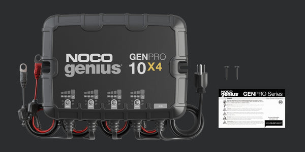 Noco GenPro 10x4 -  12V 4-Bank, 40-Amp On-Board Battery Charger