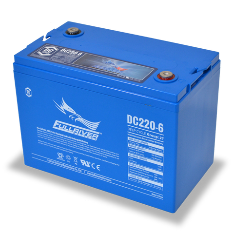 Fullriver DC220-6 Deep-Cycle AGM Battery