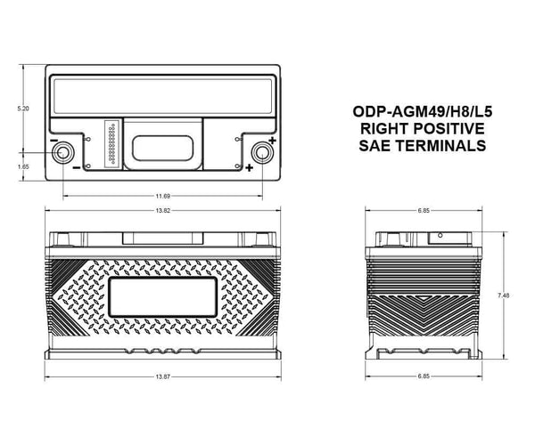 Odyssey ODP-AGM49 H8 L5 (49-950)