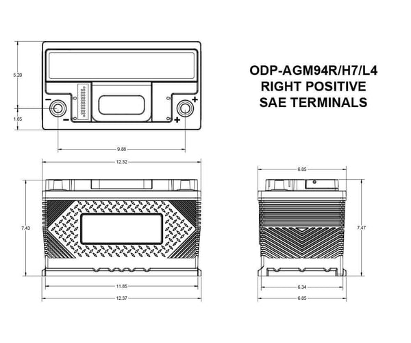 Odyssey ODP-AGM94R H7 L4 (94R-850)