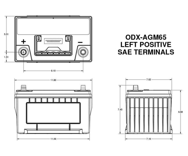 Odyssey ODX-AGM65 (65-PC1750T)