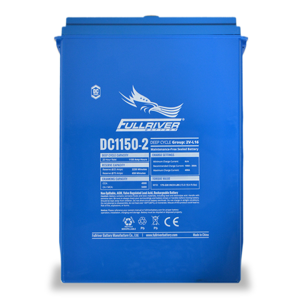 Fullriver DC1150-2 Deep-Cycle AGM Battery