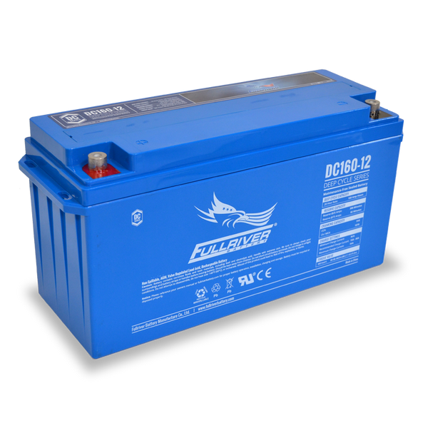 Fullriver DC160-12 Deep-Cycle AGM Battery