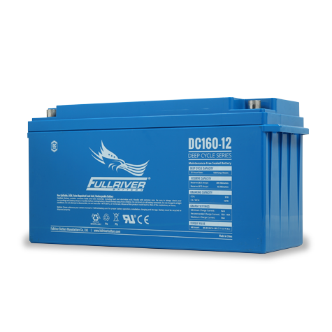 Fullriver DC160-12 Deep-Cycle AGM Battery