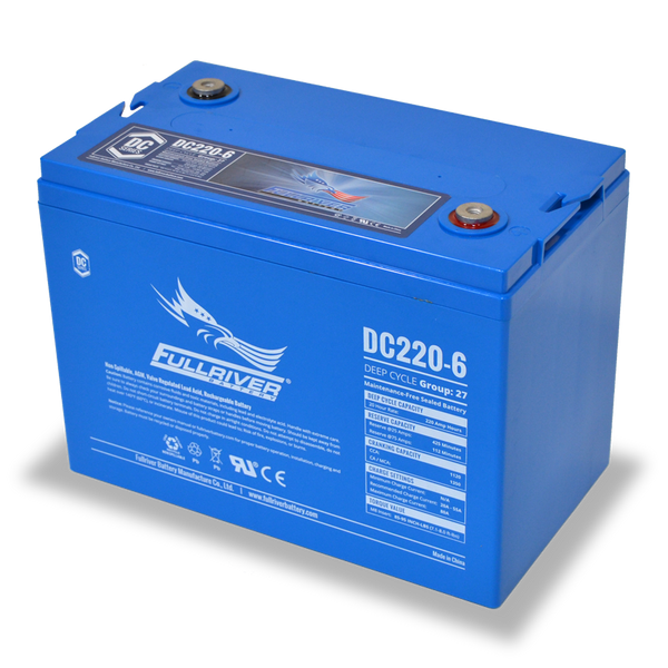Fullriver Dc Fullriver DC220-6 Deep-Cycle AGM Battery (FREE SHIPPING) | Battery Guys