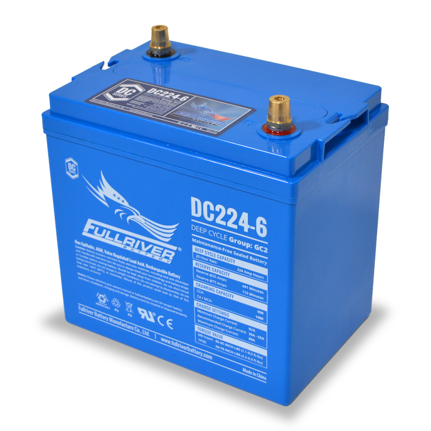 Fullriver DC224 6 Deep Cycle AGM Battery