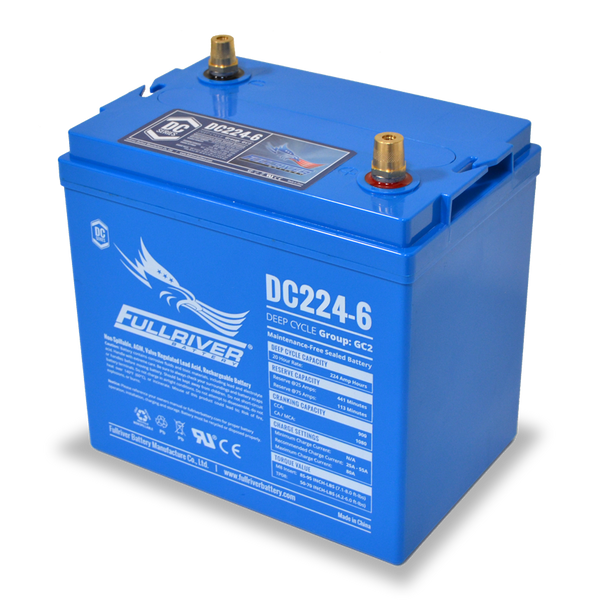 Fullriver DC224-6 Deep-Cycle AGM Battery (FREE SHIPPING) | Battery Guys