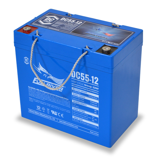 Fullriver DC55-12 Deep-Cycle AGM Battery