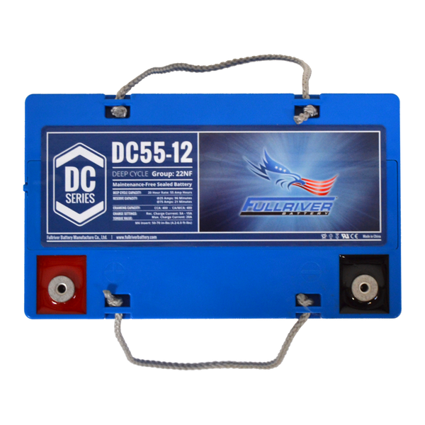 Fullriver DC55-12 Deep-Cycle AGM Battery