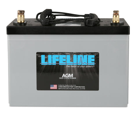 Lifeline GPL-4DL - 12v - 210AH Deep Cycle Battery (FREE SHIPPING)