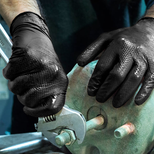 Gloveworks® HD Black Nitrile Gloves