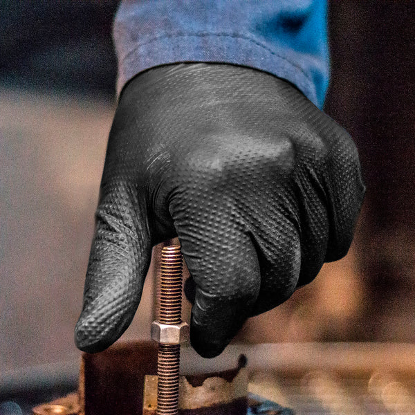 Gloveworks® HD Black Nitrile Gloves