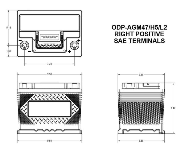 Odyssey ODP-AGM47 H5 L2 (47-650)