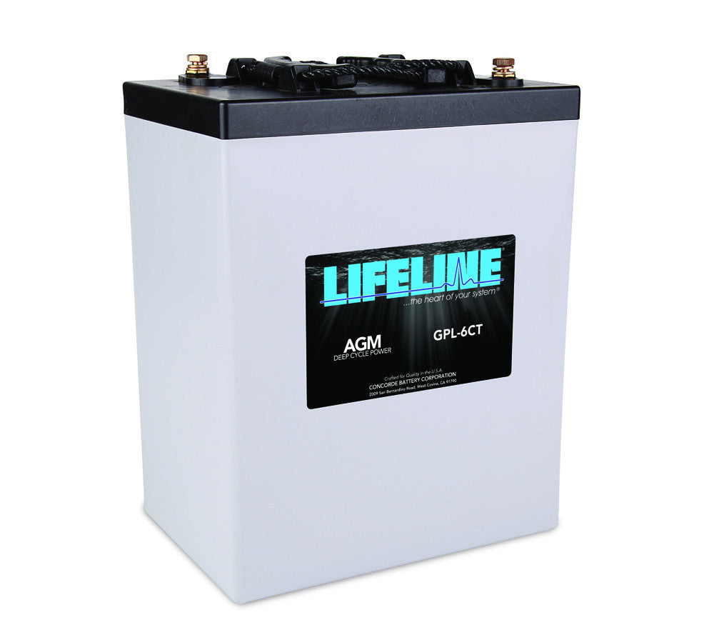 Lifeline GPL-6CT - 6v - 300AH Deep Cycle Battery (FREE SHIPPING)